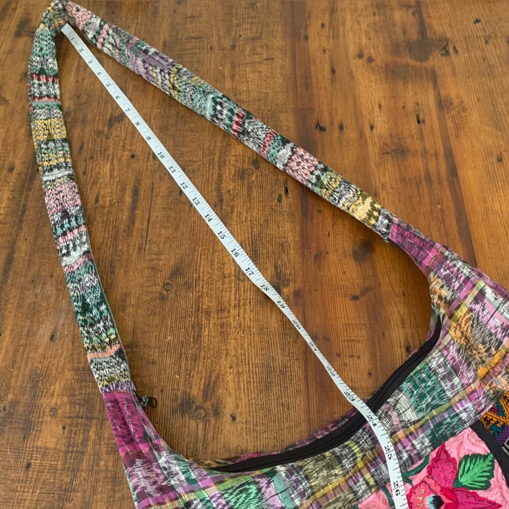 Bohemian Patchwork Embroidered Multicolored Large… - image 10